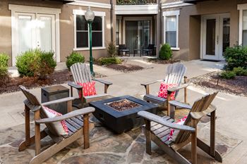 Outdoor open patio 